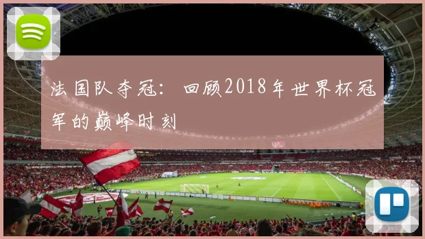 法国队夺冠：回顾2018年世界杯冠军的巅峰时刻